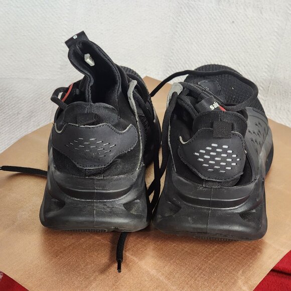 Tanleewa Steel Toe Black and Red Work Safety Sneakers Size 40 US Men 7 Women 8 - Picture 10 of 16